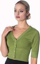 Banned Overload 50's Cardigan Appel Groen