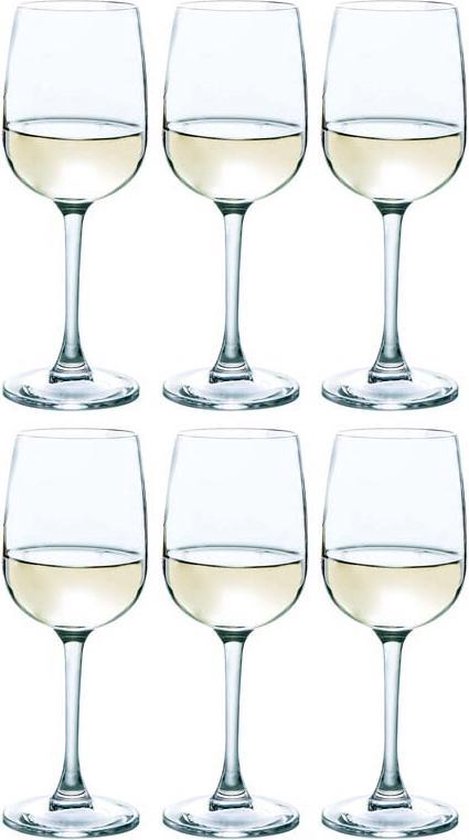 Opheldering Fahrenheit Standaard 18x Stuks wijnglazen voor rode wijn 280 ml - Versailles - Wijn glazen |  bol.com