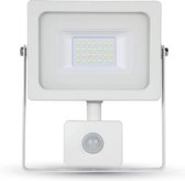 Lendo - Schijnwerper met sensor - Met bewegingssensor - 30 Watt - 6400K (koud wit)K - IP44 (waterdicht)