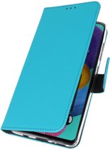 Booktype Telefoonhoesjes - Bookcase Hoesje - Wallet Case -  Geschikt voor Huawei P40 Lite - Blauw