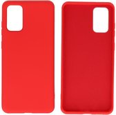 Wicked Narwal | 2.0mm Dikke Fashion Color TPU Hoesje Samsung Samsung Galaxy S20 Plus Rood