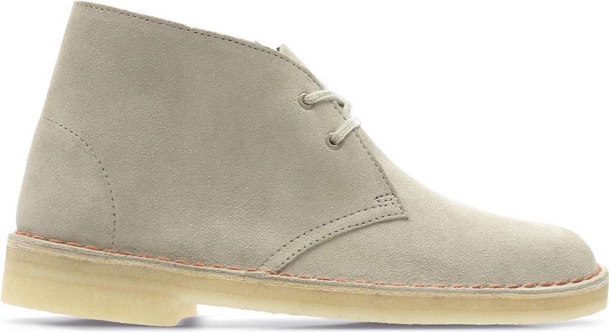 Clarks Damesschoenen Desert Boot. D sand suede maat 5,5 - Schoenen.nl