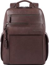 Piquadro Vostok Computer Backpack with iPad 11' / iPad 9.7 compartment dark brown