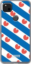 Google Pixel 4a Hoesje Transparant TPU Case - Fryslân #ffffff