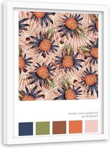 Foto in frame Ananas bruin, 70x100cm, Premium print