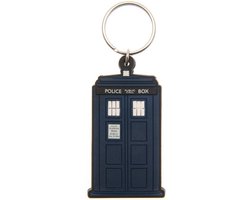 Omslag van Sleutelhanger - Doctor Who: Tardis - rubber - metalen ring