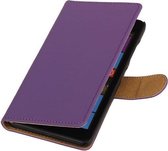 Wicked Narwal | bookstyle / book case/ wallet case Hoes voor Microsoft Microsoft Lumia 535 Paars