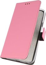 Wicked Narwal | Wallet Cases Hoesje voor Samsung Samsung Galaxy A10s Roze