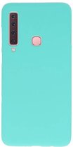 Color TPU Hoesje voor Samsung Samsung Galaxy A9 2018 Turquoise