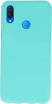 Wicked Narwal | Color TPU Hoesje voor Huawei P Smart Plus Turquoise