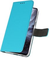 Wicked Narwal | Wallet Cases Hoesje voor Samsung Samsung galaxy a8 2015s Blauw