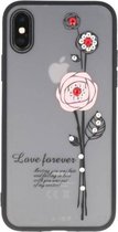 Wicked Narwal | Love forever hoesjes voor iPhone X roze