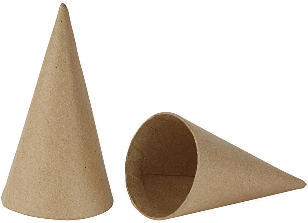 Kegels, h: 14 cm, 10 stuks