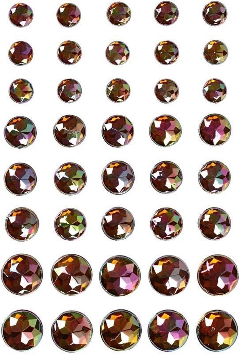 Vivi Gade Strasstenen Bruin 6 + 8 + 10 Mm 40 Stuks