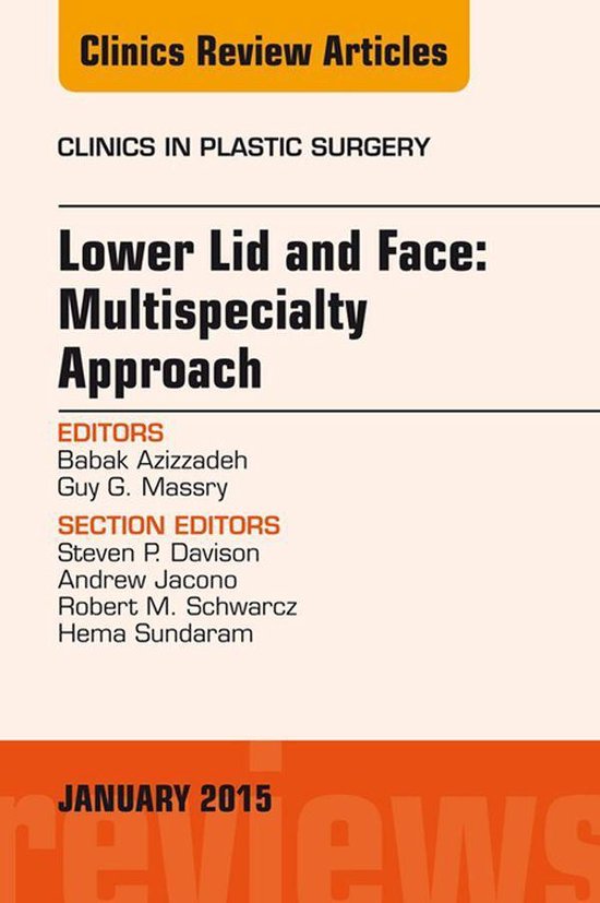 The Clinics: Surgery Volume 42-1 - Lower Lid and Midface: Mu ... - cover
