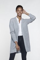 Loop.a life Duurzaam Vest Waterfront Cardigan Dames - Lichtgrijs - Maat XL