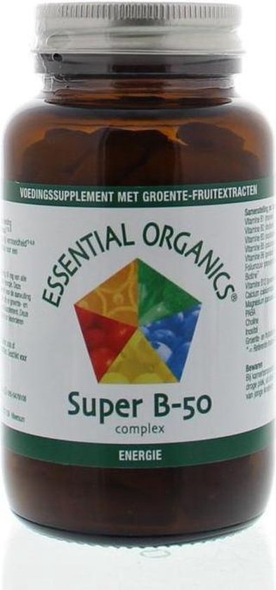 Essential Organics Super B Complex Tabletten Vitaminen Bol