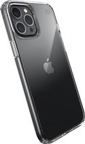 Speck hoesje geschikt voor Apple iPhone 12 Pro Max - Slank - Kristalhelder - Valbescherming gecertificeerd tot 4 meter - Microban Antibacterieel - Presidio Perfect Clear lijn - Transparant