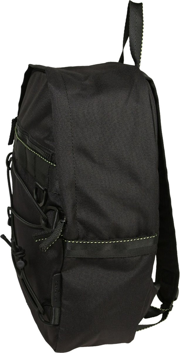 TOM TAILOR Laptop rugzak Rugzak met laptopvak Jon Backpack Black Zwart