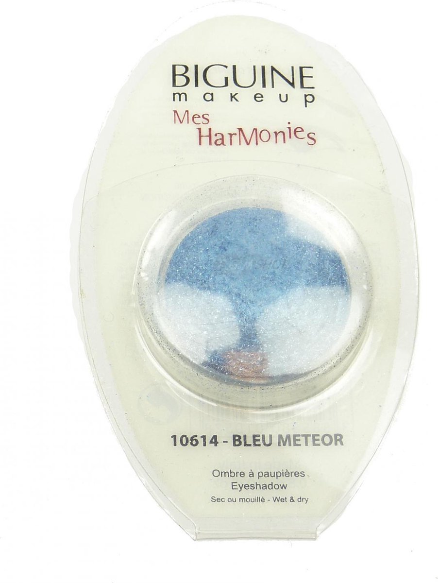 BIGUINE MAKE UP PARIS MES HARMONIES - Oogschaduw ogen kleur cosmetica - 0.8g - 10614 Bleu Meteor