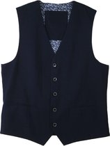 Carter & Davis Lange mouw Gilets - 2649-2430 Gilet Marine (Maat: 56)