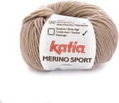 Katia - Merino Sport - 403 Donker beige - 50 gr.