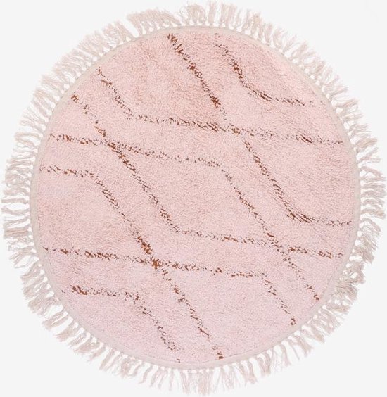 Maak leven verkwistend achter Sissy-Boy - Roze ronde badmat (80 cm) | bol.com