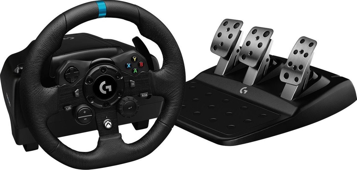 Logitech G923 TRUEFORCE Racestuur en pedalen - Xbox Series X|S, Xbox One &  PC aanbiedingen | actuele-aanbiedingen.nl