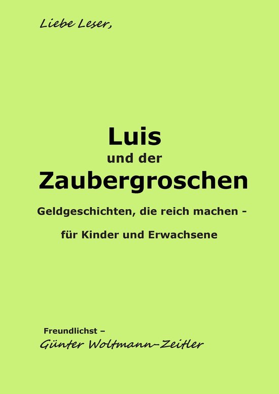Luis und der Zaubergroschen - cover