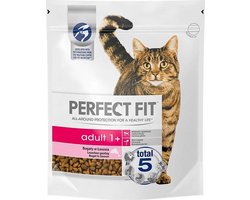 1x Perfect Fit -  Adult 1+ Droogvoer Zalm - Kattenvoer - 750 g