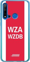 Huawei P20 Lite (2019) Hoesje Transparant TPU Case - AFC Ajax - WZAWZDB #ffffff