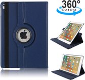 Draaibaar Hoesje 360 Rotating Multi stand Case - Geschikt voor: Apple iPad Mini 1 / Mini 2 / Mini 3 - donker blauw