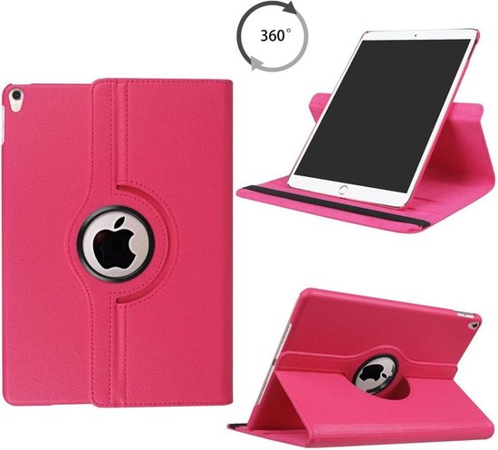 Coque Rotative 9,7 pouces pour iPad Air 1 2013 / Air 2 2014/2017/2018 9,7 pouces - Rose