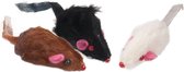 Flamingo - Kattenspeelgoed Mouse Cozy - Willekeurig - 5 x 2.5 x 2.5 cm