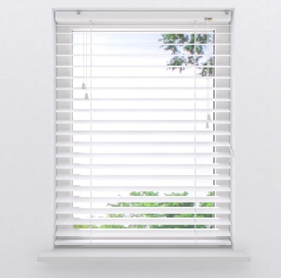 Aluminium Jaloezie Easy Matte 50 mm White 200 x 180 bol