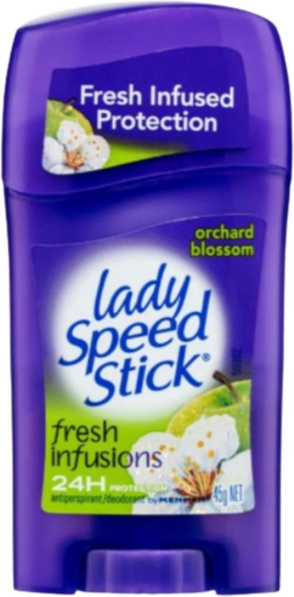 Goedkoopste Lady Speed Stick Orchard Blossom Deodorant Stick - Anti Transpirant Deo Stick met 24H Zweet Bescherming en Anti Witte Strepen - Deodorant Vrouw