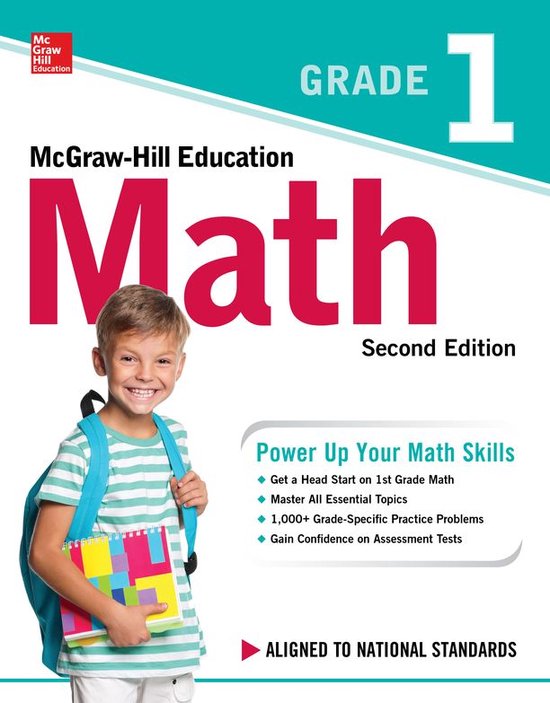 McGraw-Hill Education Math Grade 1, Second Edition - cover