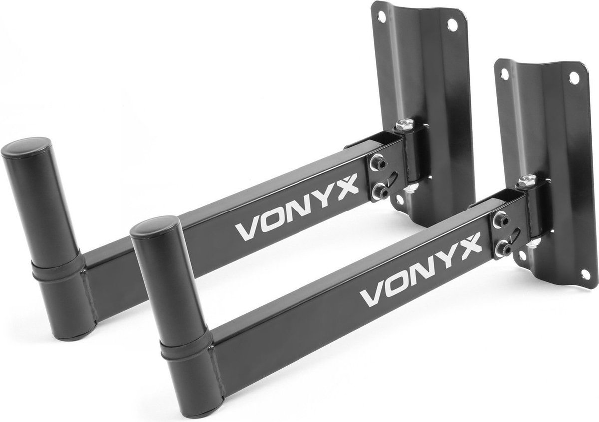 VONYX WMS-02 SET VERSTELBARE SPEAKER MUURBEUGELS - MAX. 25KG