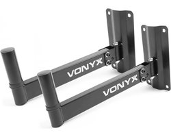 VONYX WMS-02 SET VERSTELBARE SPEAKER MUURBEUGELS - MAX. 25KG