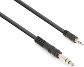 Câble audio Vonyx jack 3,5 mm stéréo - jack 6,3 mm stéréo - 3 mètres