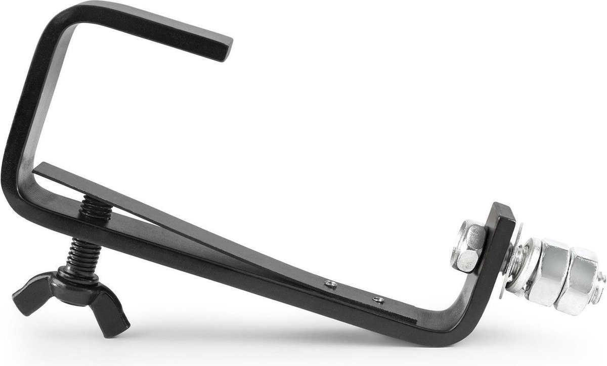 BeamZ G-haak voor lichteffecten - zwart - Max. gewicht 50kg - Past op buizen tot max. 50mm doorsnede
