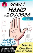Draw 1 in 20 2 - Draw 1 Hand in 20 Poses (Male)