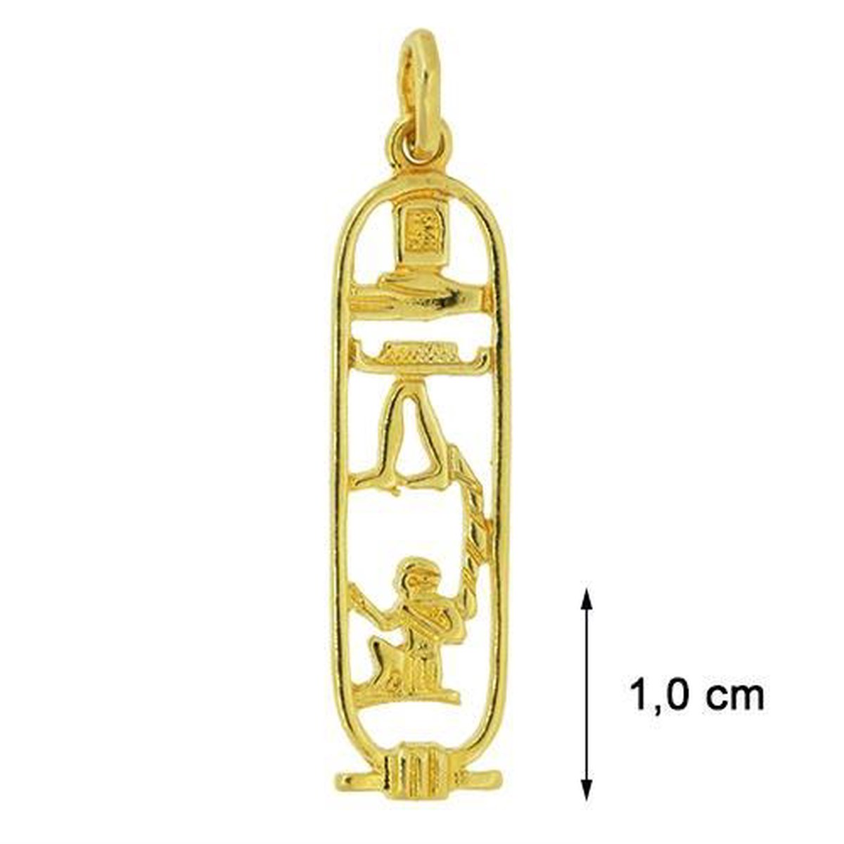 Blinx Jewels Vergulden Hanger Egyptische Plaat