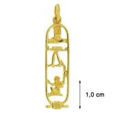 Blinx Jewels Vergulden Hanger Egyptische Plaat