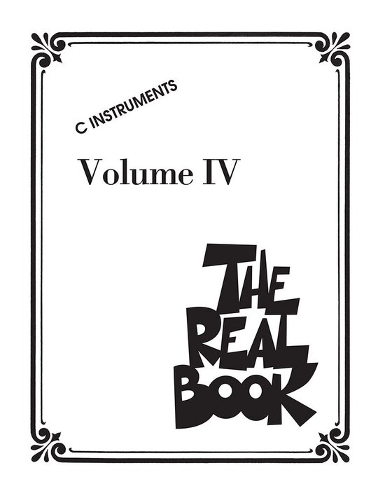 The Real Book - Volume IV - cover