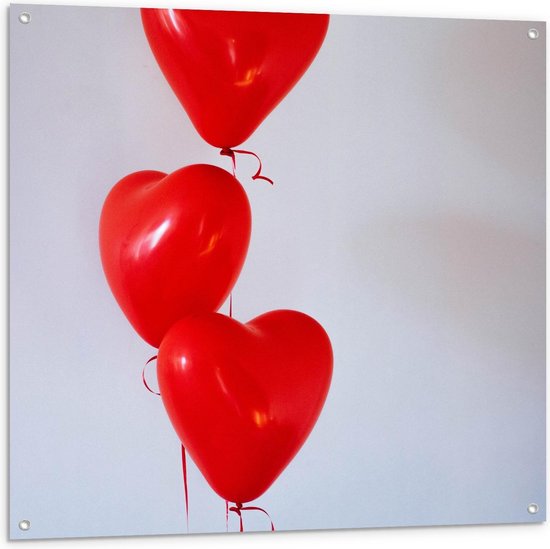 Ballon Geïsoleerd Op Een Blauwe Achtergrond Rode En Witte Ballonnen Realistische Gm1140117613 304977834