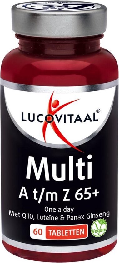 Lucovitaal Multi A-Z 65+ 60 tabletten | bol.com