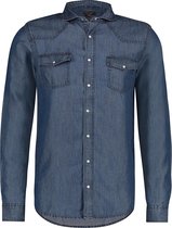 Overhemd Denim Blauw (MU14-0107 - MediumWash)