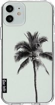 Casetastic Apple iPhone 12 / iPhone 12 Pro Hoesje - Softcover Hoesje met Design - Palm Tree Transparent Print