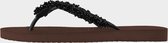 Uzurii Black Coral dames slippers, Coffee, maat: 35/36